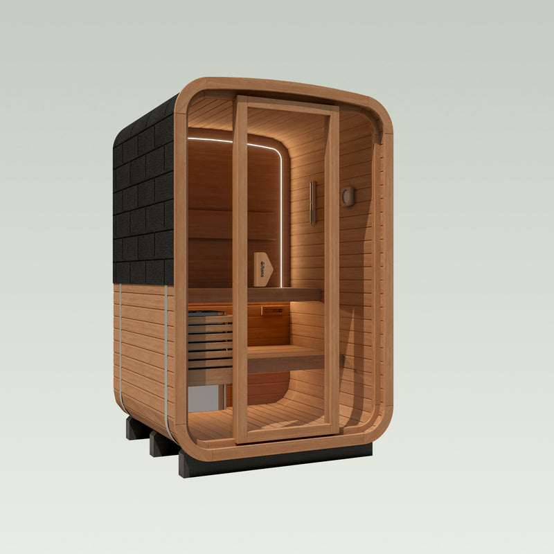 Auki 1400 - 2 Person Outdoor Traditional Sauna