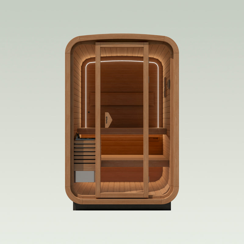 Auki 1400 - 2 Person Outdoor Traditional Sauna