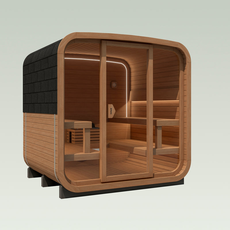 Auki 2150 - 4 Person Outdoor Traditional Sauna