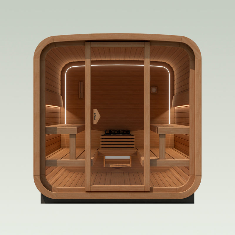 Auki 2150 - 4 Person Outdoor Traditional Sauna