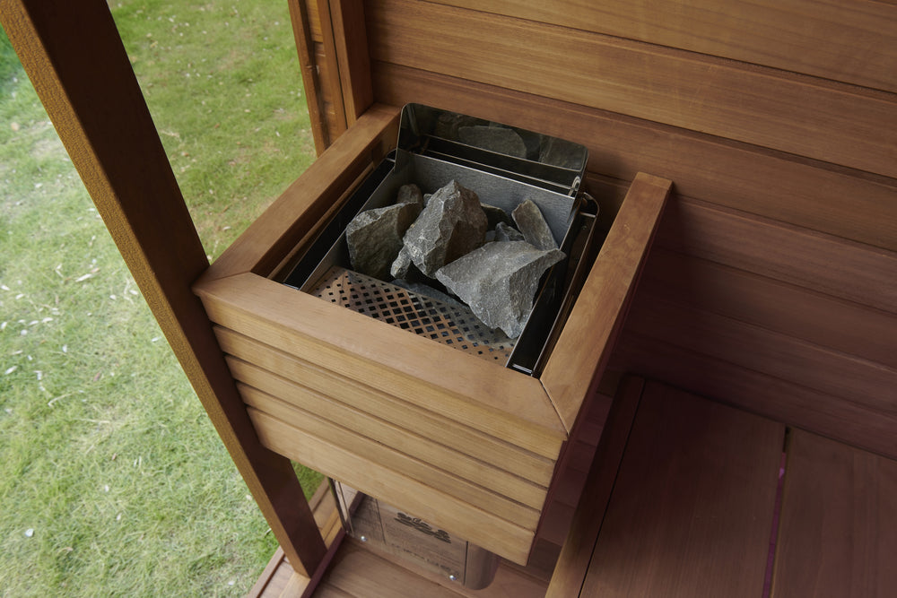 Auki 1400 - 2 Person Outdoor Traditional Sauna