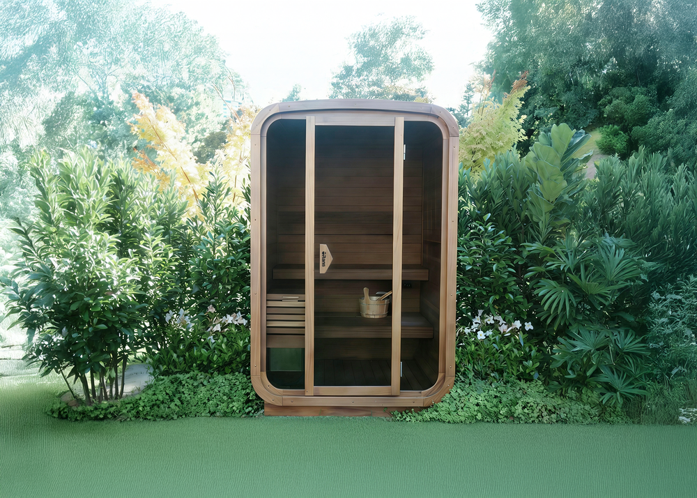 Auki 1400 - 2 Person Outdoor Traditional Sauna