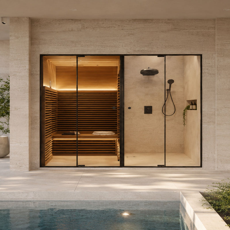 Aura – Integrated Sauna & Shower