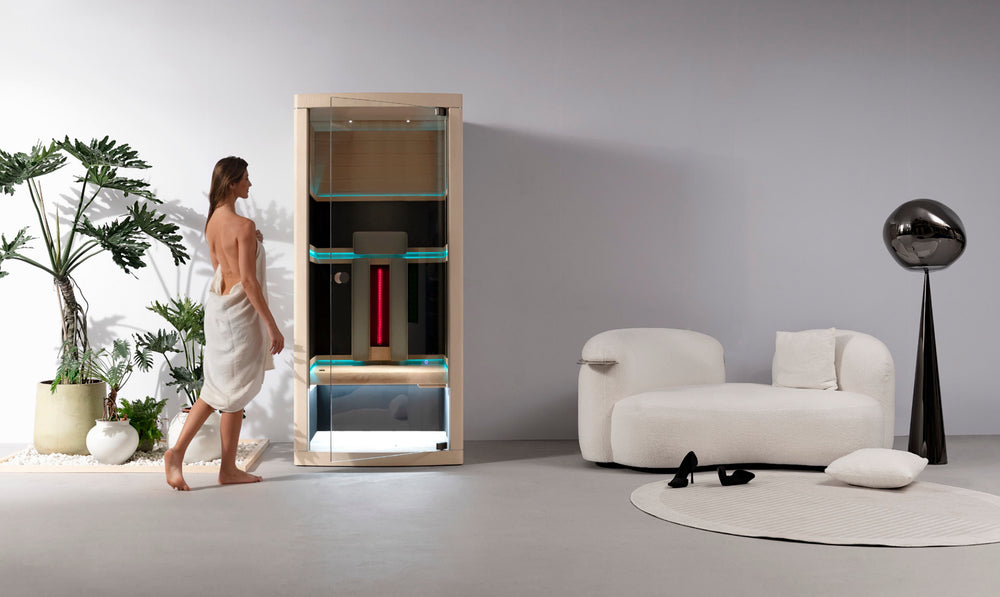 Honka 1000 - 1 Person Luxury Full Spectrum Infrared Sauna