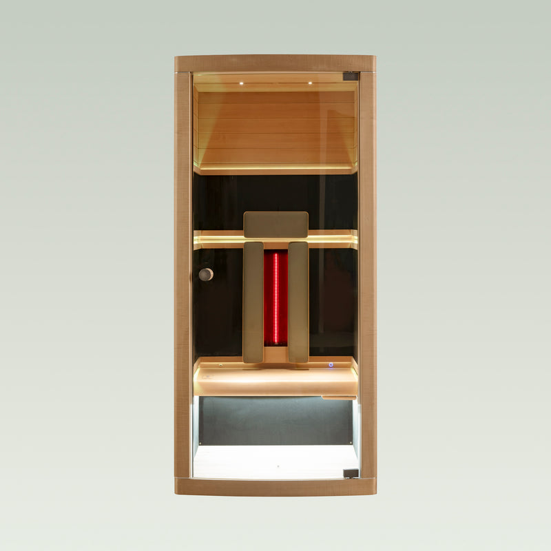 Honka 1000 - 1 Person Luxury Full Spectrum Infrared Sauna