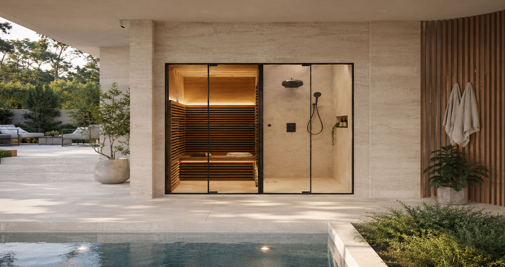 Aura — Integrated Sauna & Shower