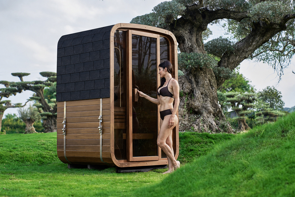 Auki 1400 - 2 Person Outdoor Traditional Sauna