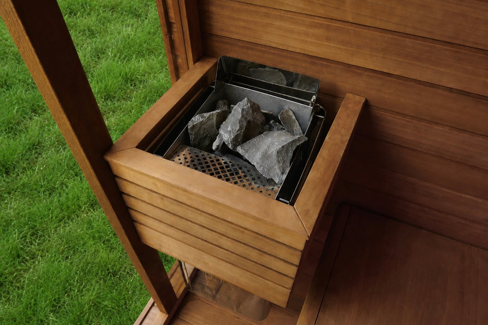Auki 1400 - 2 Person Outdoor Traditional Sauna
