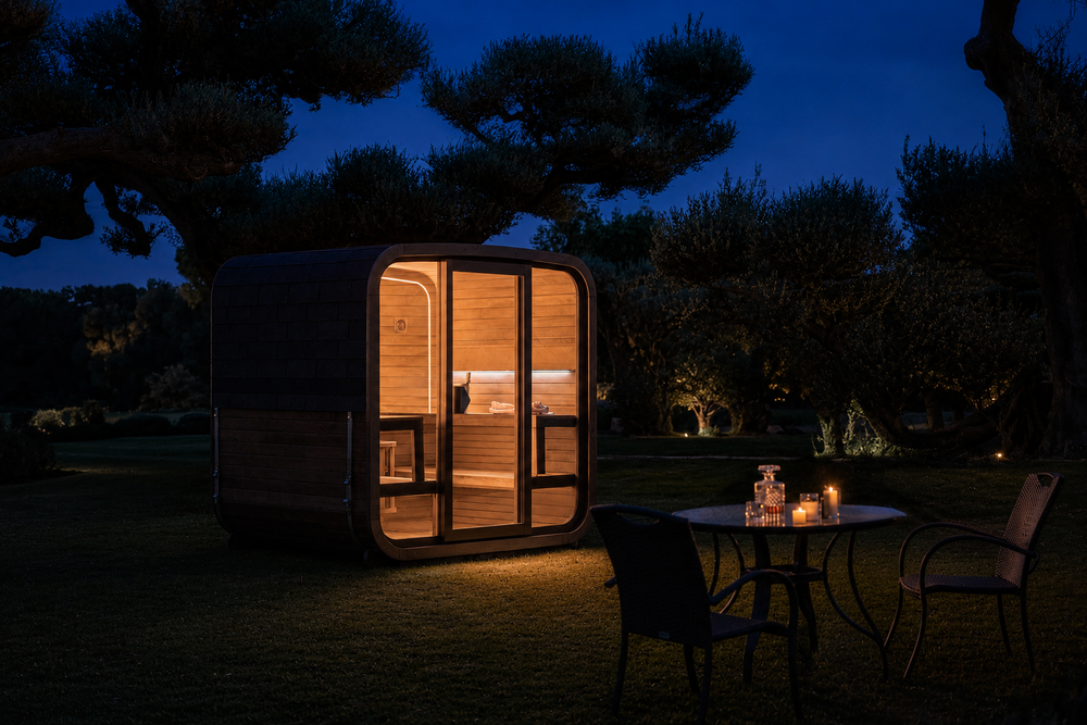 Auki 2150 - 4 Person Outdoor Traditional Sauna