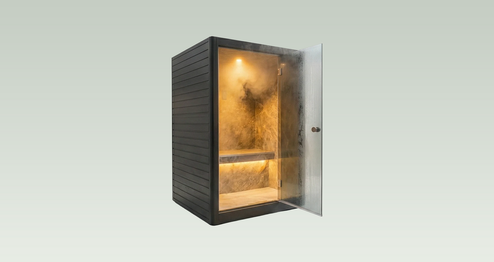 Vapour 1200 - Australia’s First True Plug & Play Home Steam Room
